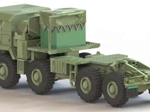 MAN M1014 ZUGMASCHINE GRYPHON 3D Print Model