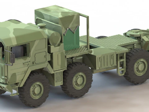 MAN M1014 ZUGMASCHINE GRYPHON 3D Print Model