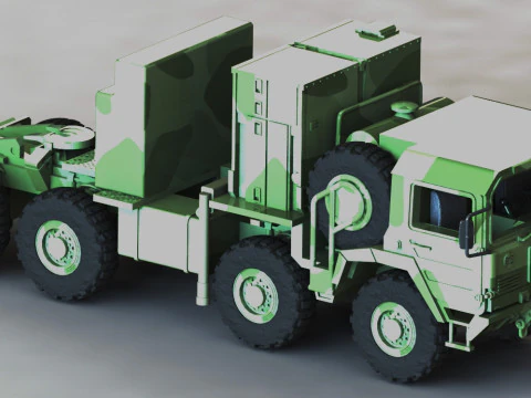 MAN KATII M1001 TRACTOR PERSCHING 3D Print Model