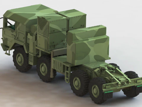 MAN KATII M1001 TRACTOR PERSCHING 3D Print Model