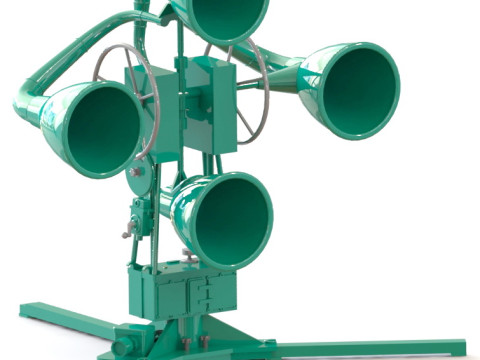 Acoustic locator ALT-48 3D Print Model