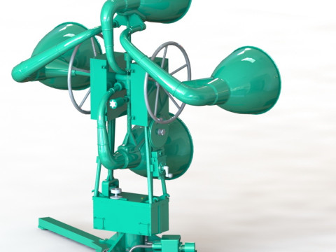 Acoustic locator ALT-48 3D Print Model