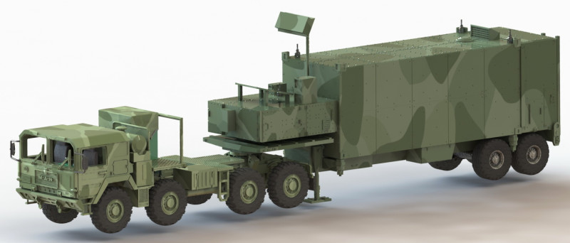 MAN KATII M1001 LAUNCH-CONTROL-CENTER BGM-1096 3D-Druckmodell .c4d .max .obj .3ds .fbx .stl .blend 