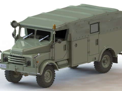Hanomag AL 28 Gruppenwagen Modelo de impresión 3D