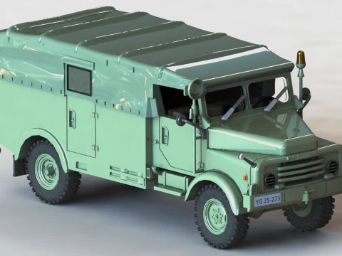 Hanomag AL 28 Gruppenwagen 3D Print Model