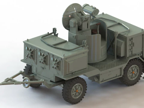 Radar S&uacute;per Fledermaus Modelo de impresión 3D