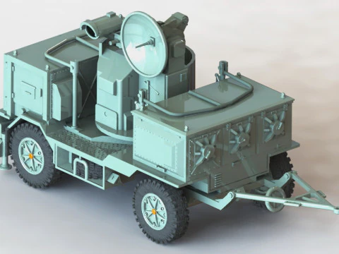 Super Fledermaus Radar 3D Print Model