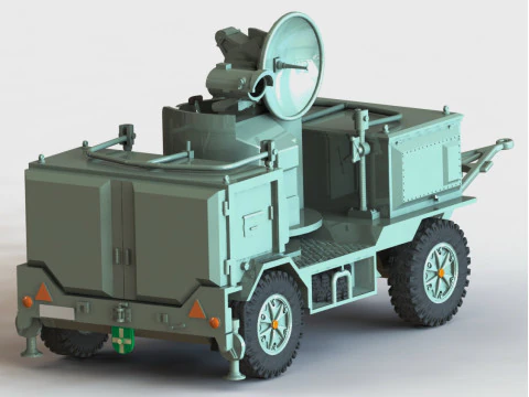 Super Fledermaus Radar 3D Print Model