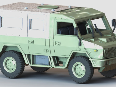 IVECO 4010 WM 3D Print Model