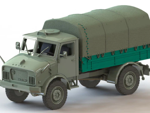 OAF Husar tenteli 1-87 3D Baskı Modeli