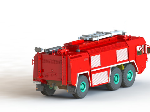Faun FIKfz 3500 fire engine 1-87 3D Принт Модель