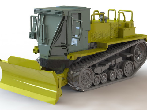 Caterpillar M105 DEUCE 3D Print Model