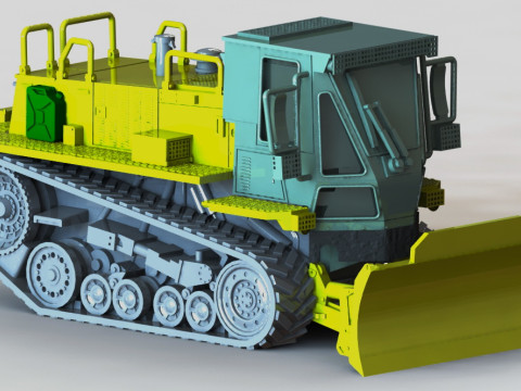 Caterpillar M105 DEUCE 3D Принт Модель