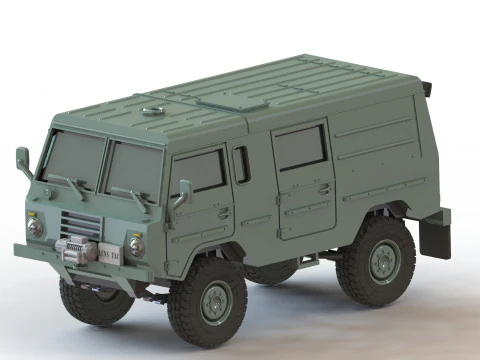 Volvo C303 cerrado 4x4 1-87 Modelo de impresión 3D