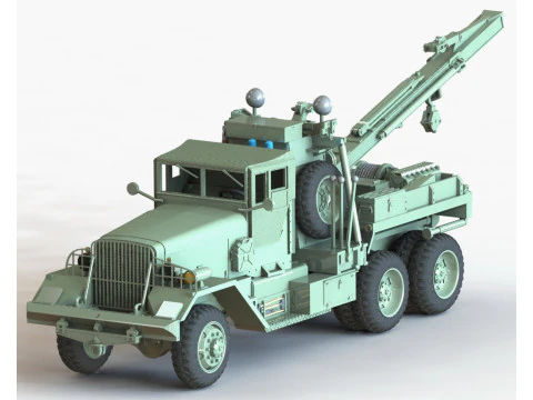 Ward-Lafrance-M1A1-American-6x6-Heavy-Wrecker 1-87 Modelo de impresión 3D