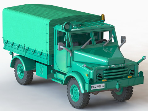 Hanomag AL28 LKW 1-87 3D-Druckmodell
