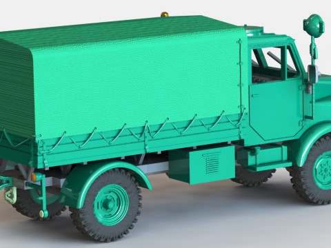 Hanomag AL28 LKW 1-87 3D-Druckmodell
