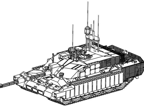 Challenger II E 1-87 Modello di stampa 3D