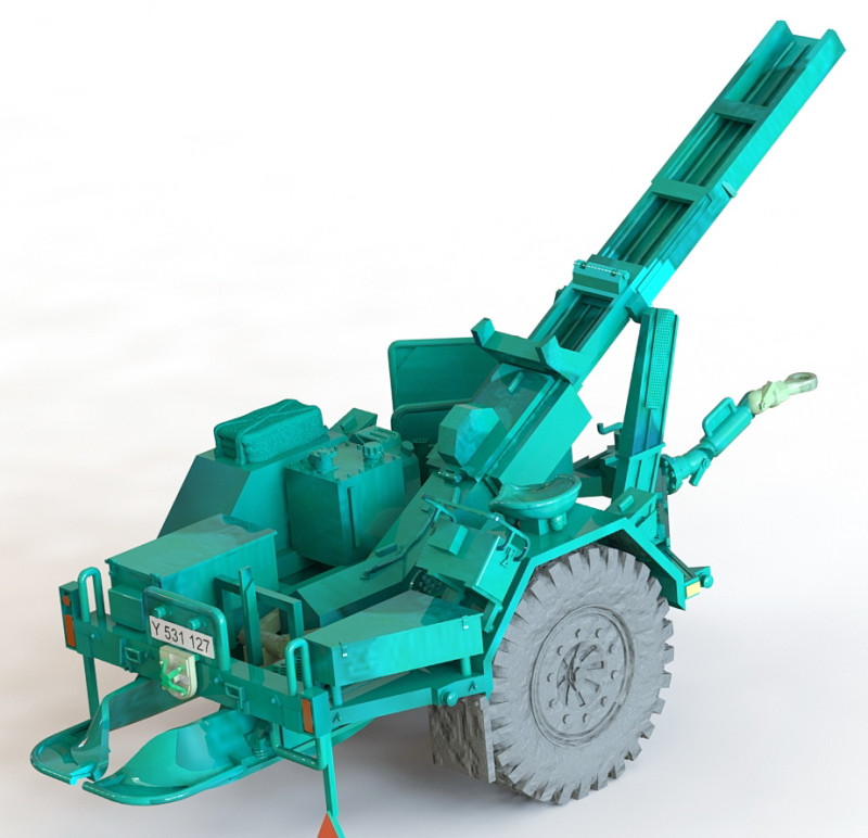 Mine laying system 85 Model Cetak 3D .c4d .max .obj .3ds .fbx .stl .blend 