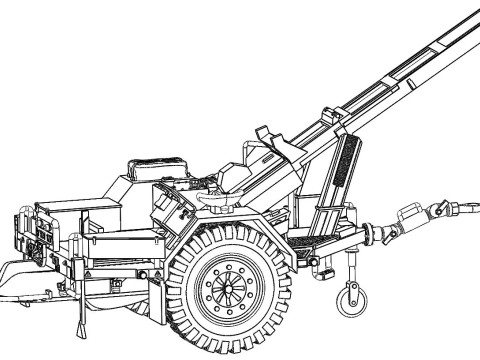 Mine laying system 85 Model Cetak 3D