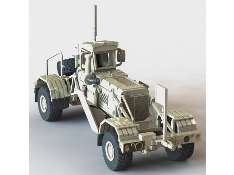 HUSKY MK III VMMD 3D प्रिंट मॉडल