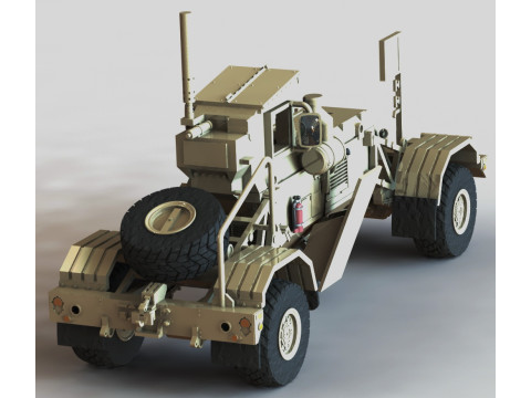 HUSKY MK III VMMD 3D प्रिंट मॉडल