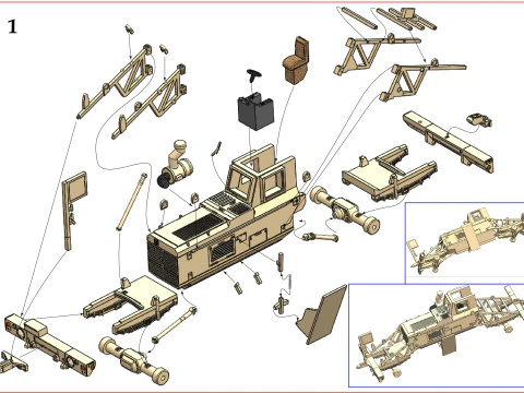 HUSKY MK III VMMD 3D Print Model