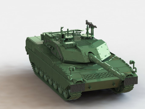 ItalianC1 Ariete MBT 3Dプリントモデル