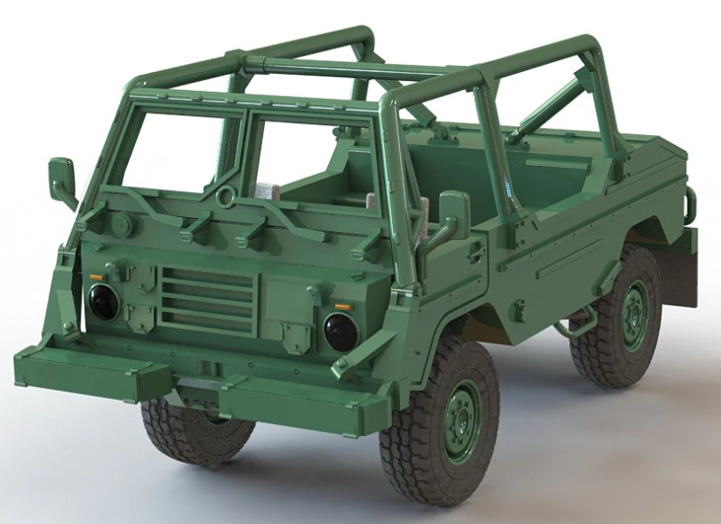 VOLVO C303 Modelo de impresión 3D .c4d .max .obj .3ds .fbx .stl .blend 