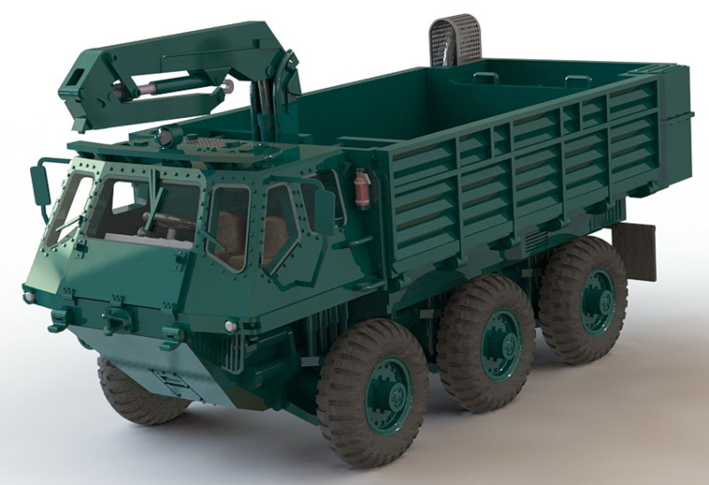 FV623 Alvis Stalwart MkII 3Dプリントモデル .c4d .max .obj .3ds .fbx .stl .blend