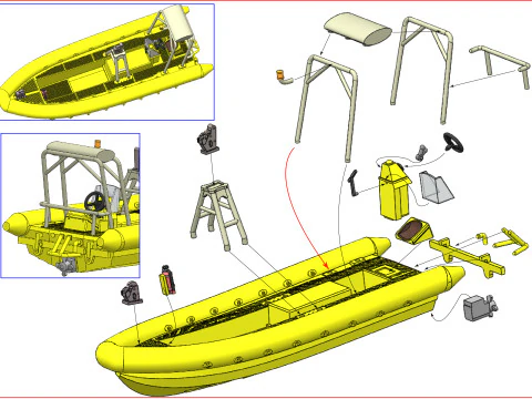M-Boot-See FRB 700 BW-2 3D Print Model