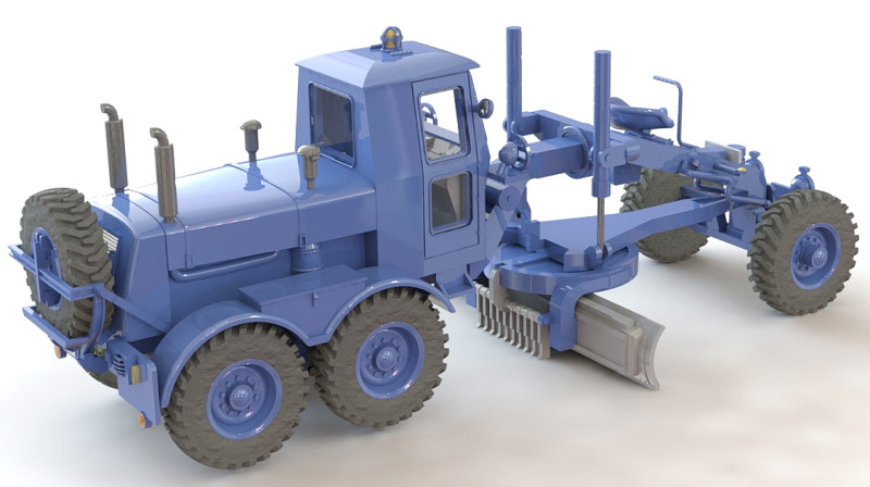 TDv 3805-003-12 Erdhobel Model Cetak 3D .c4d .max .obj .3ds .fbx .stl .blend
