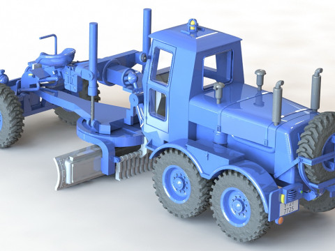 TDv 3805-003-12 Erdhobel Model Cetak 3D