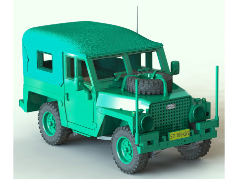 Land Rover Leightweight 3D 프린트 모델