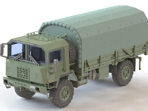 SAURER 6DM usos civiles Modelo de impresión 3D