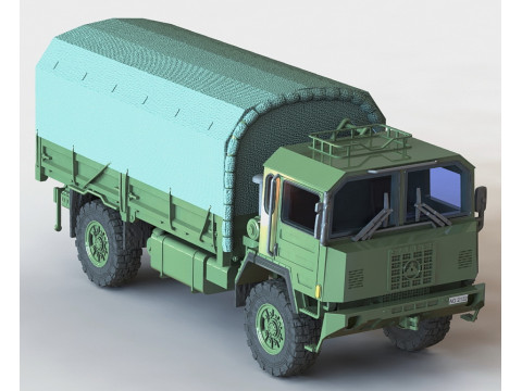 SAURER 6DM civil uses Modèles 3D en vedette