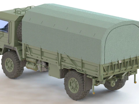 SAURER 6DM civil uses 3D Print Model