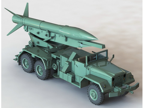 US ARMY HONEST JOHN M-31 3D प्रिंट मॉडल