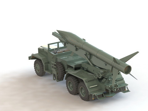 US ARMY HONEST JOHN M-31 3D प्रिंट मॉडल