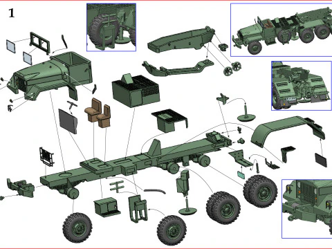 US ARMY HONEST JOHN M-31 3D Print Model
