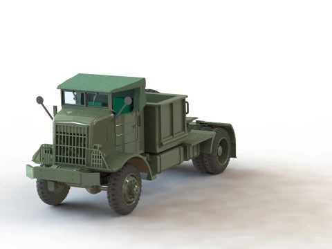 Semirremolques U 8144 Modelo de impresión 3D