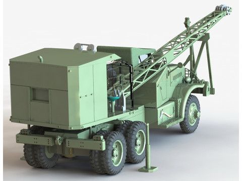 Brockway Crane C6662 3D Print Model