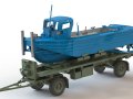 Shottel M-boot boat with Blumhardt BWB2377 trailer Modello di stampa 3D