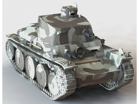 Tank LT40 3D Print Model