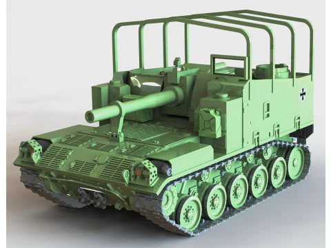 Tanque M 44 Modelo de impresión 3D