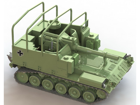 Tank M 44 3D Принт Модель