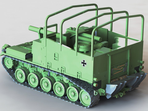 Tank M 44 3D Принт Модель