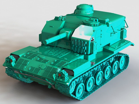 Tank M52 3D Print Model