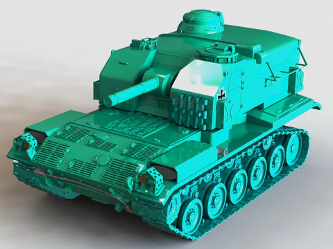 Tanque M52 Modelo de impresión 3D