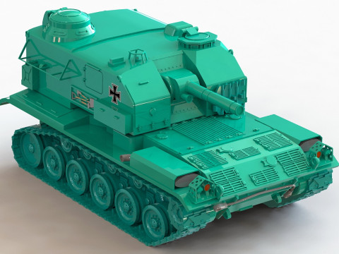 Tank M52 3D Print Model